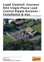 Enermet RO3 Single Phase Load Control Ripple - Essential Energy