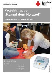 Projektmappe „Kampf dem Herztod“ - DRK Kreisverband Karlsruhe