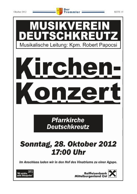 Trommler 10/2012 - Deutschkreutz