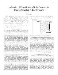 A Model of Fixed-Pattern Noise Sources in Charge-Coupled X-Ray ...