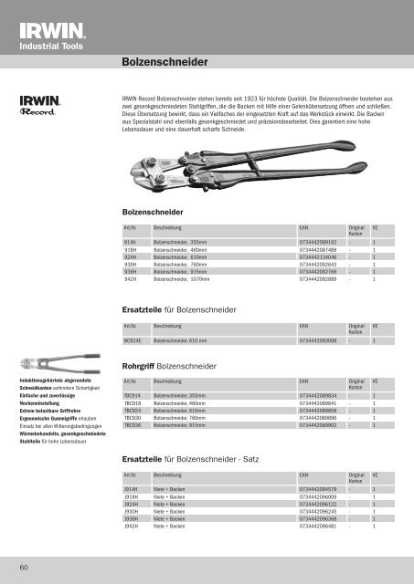 Zangen - Irwin