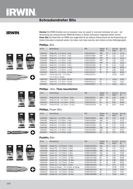 Einleitung - Irwin