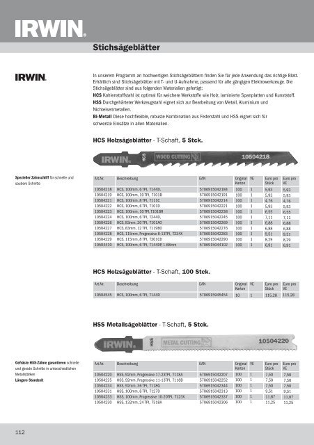 Einleitung - Irwin