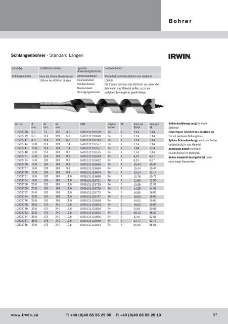 Einleitung - Irwin