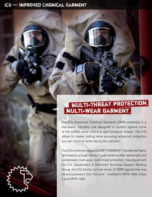 LION CBRN Catalog