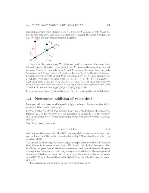 Notes on Relativity and Cosmology - Physics Department, UCSB