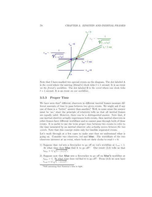 Notes on Relativity and Cosmology - Physics Department, UCSB