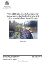 Vulnerability assessment of surface water supply systems due to ...