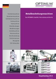 Metallbearbeitungsmaschinen - LEG Agrar