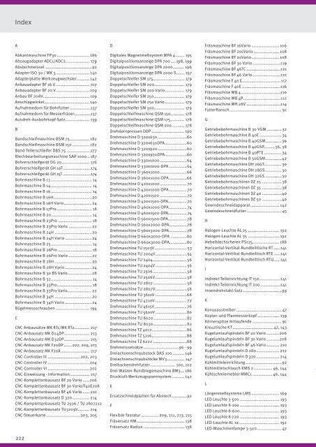 Metallbearbeitungsmaschinen - LEG Agrar