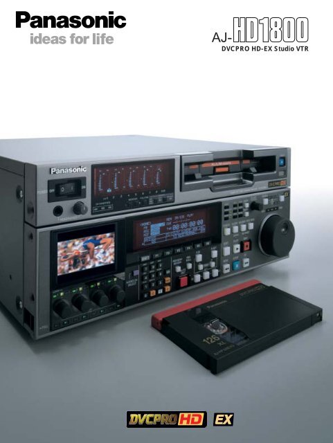 Panasonic AJ-HD1700 DVCPRO HDレコーダー【中古/液晶に一部不具合 