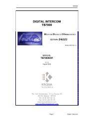Kroma Telecom, Manual TB7000 (4,52 MB)