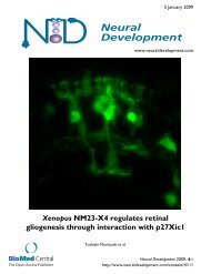 Neural Development - BioMed Central