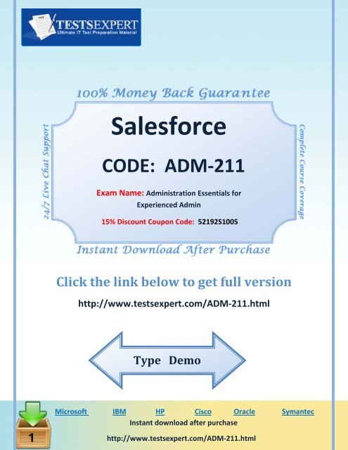 ADM 211 Exam Certification PDF pdf