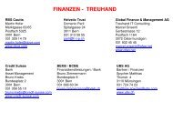 FINANZEN - TREUHAND - SCB Future AG