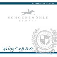 Spring/Summer 2010 - Schockemöhle Sports