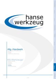 Allg.-Handwerk Kfz-Werkzeuge