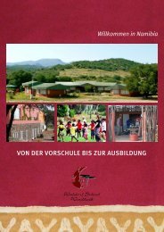 Von der Vorschule bis zur Ausbildung - Waldorf School Windhoek