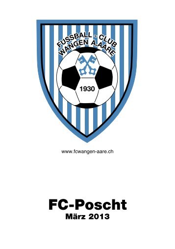 FC-Poscht - FC Wangen an der Aare