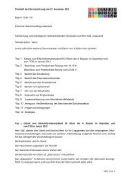 Protokoll vom 22.11.2012 - Gymnasium Meiendorf