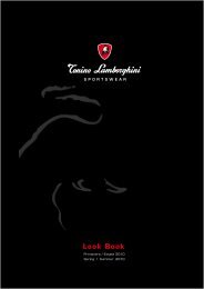 Look Book - Tonino Lamborghini