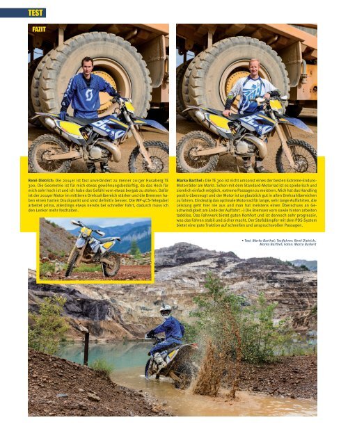 Motocross Enduro - Sonderausgabe Tests 2014-Free Version