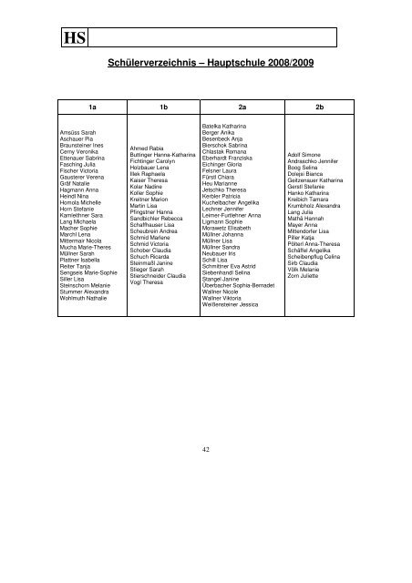 Jahresbericht 2008/2009 (PDF) - Mary Ward Schulen