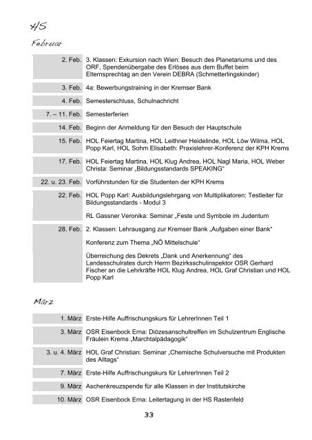 Jahresbericht 2010/2011 (PDF) - Mary Ward Schulen