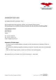 Fax-Anmeldung - Tiroler Skilehrerverband