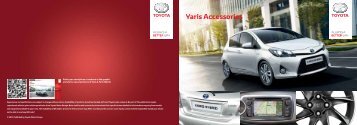 Yaris Accessories - Toyota