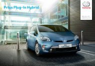 Prius Plug-in Hybrid 2013 E-Broschüre - Toyota