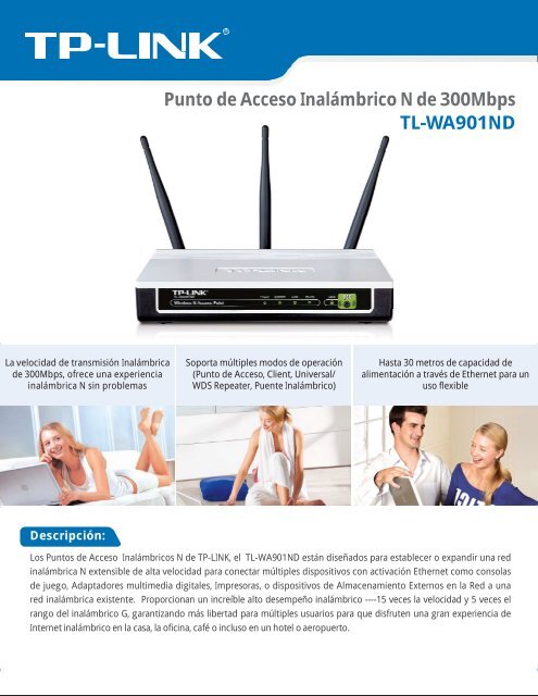 TL-WA901ND_V2.0_Datasheet_mx - TP-Link