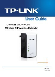 TL-WPA281_V1_User_Guide - TP-Link