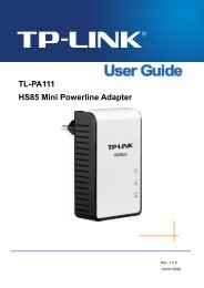 TL-PA111 HS85 Mini Powerline Adapter - TP-Link