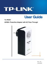 TL-PA551 AV500+ Powerline Adapter with AC Pass Through - TP-Link