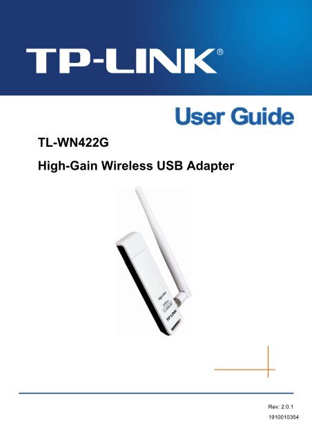 TL-WN422G High-Gain Wireless USB Adapter - TP-Link