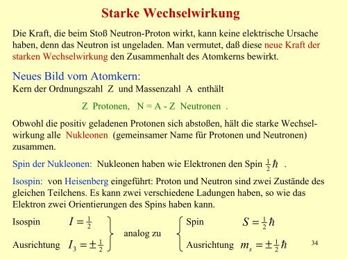 Auf der Suche nach den kleinsten Dingen - Theoretische Physik 1 ...