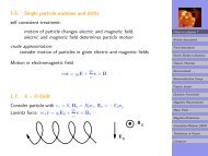 motion of particle changes electric and magnetic field, elect