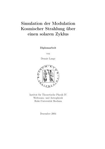 full text - Theoretische Physik IV - Ruhr-UniversitÃ¤t Bochum