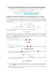 Ãbungen zur 'EinfÃ¼hrung in die Astroteilchenphysik' Aufgabe 6 ...