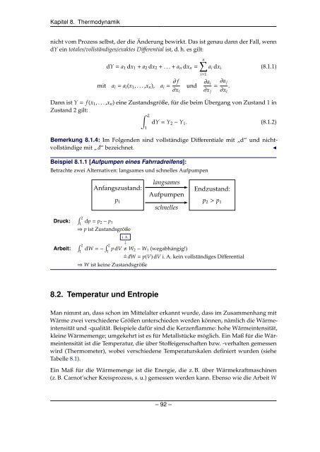 Grundlagen der Quantenmechanik und Statistik - Theoretische ...