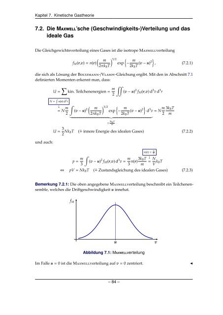 Grundlagen der Quantenmechanik und Statistik - Theoretische ...