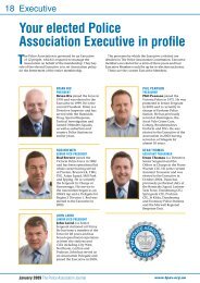 Executive in profile - The Police Association Victoria