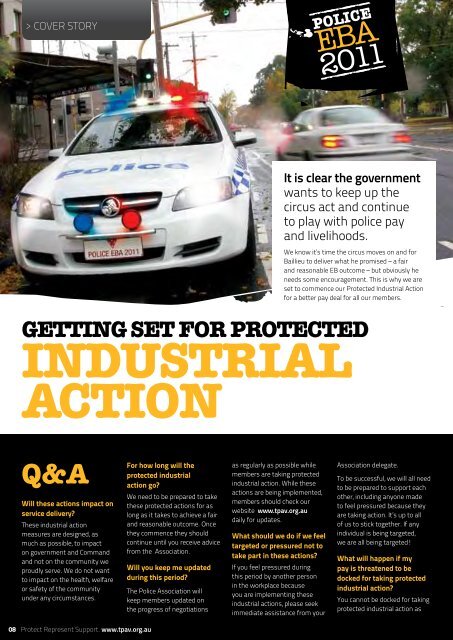 June edition - The Police Association Victoria