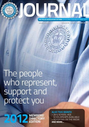 January 2012 - The Police Association Victoria