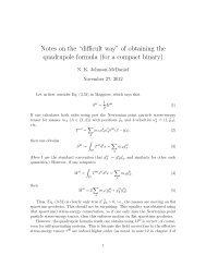 Notes on the âdifficult wayâ of obtaining the quadrupole formula (for a ...