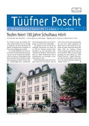 TÃ¼Ã¼fner Poscht Ausgabe 07 / 2006 - Spezialausgabe