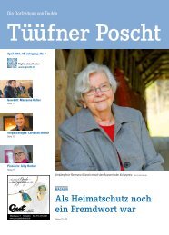 TÃ¼Ã¼fner Poscht Ausgabe 03 / 2013
