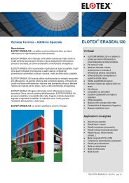 ELOTEX ERASEAL120 - Elotex AG