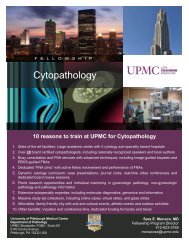 Cytopathology Fellowship Flier